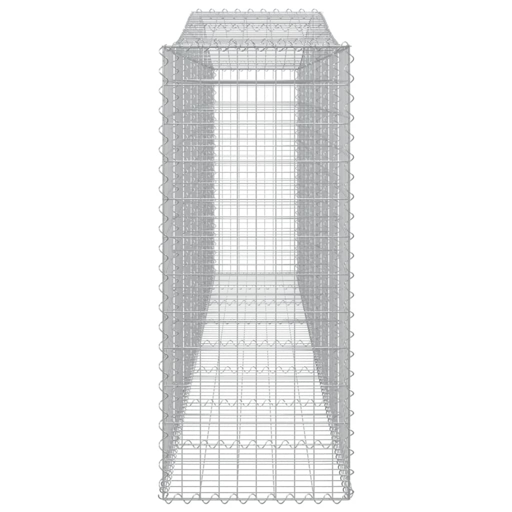 vidaXL Συρματοκιβώτια Τοξωτά 20 τεμ. 400x50x120/140 εκ. Γαλβαν. Ατσάλι