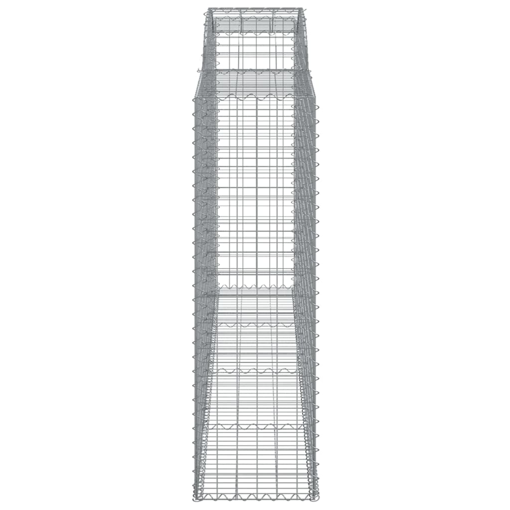 vidaXL Συρματοκιβώτια Τοξωτά 13 τεμ. 300x50x160/180 εκ. Γαλβαν. Ατσάλι