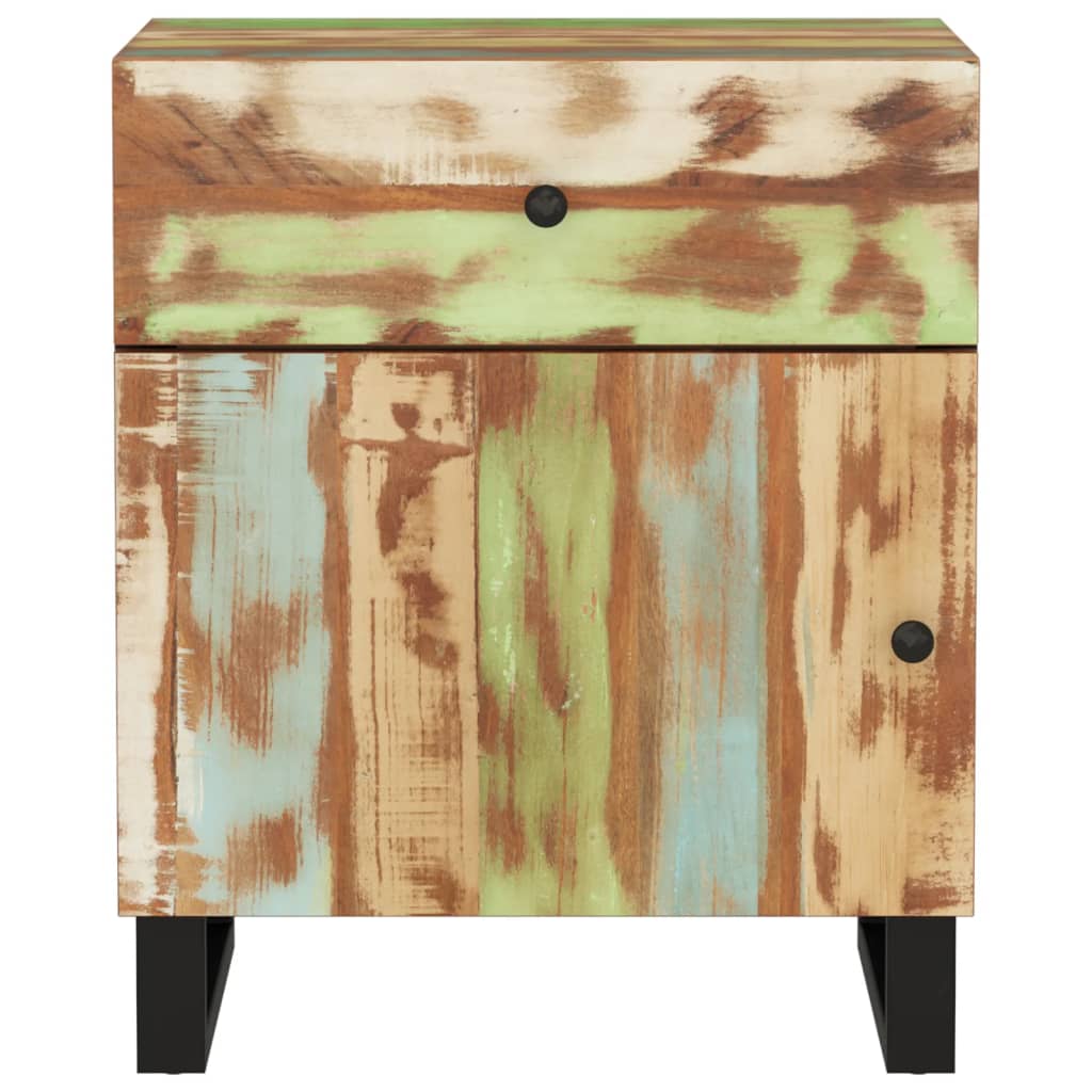 vidaXL Κομοδίνο 50 x 33 x 60 εκ. Μασίφ Ανακυκλωμένο Ξύλο & Επεξ. Ξύλο