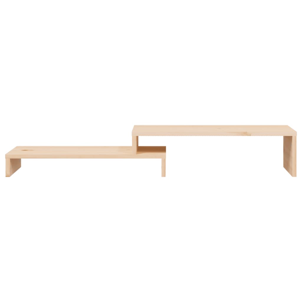 vidaXL Βάση Οθόνης (52-101) x 22 x 14 εκ. από Μασίφ Ξύλο Πεύκου