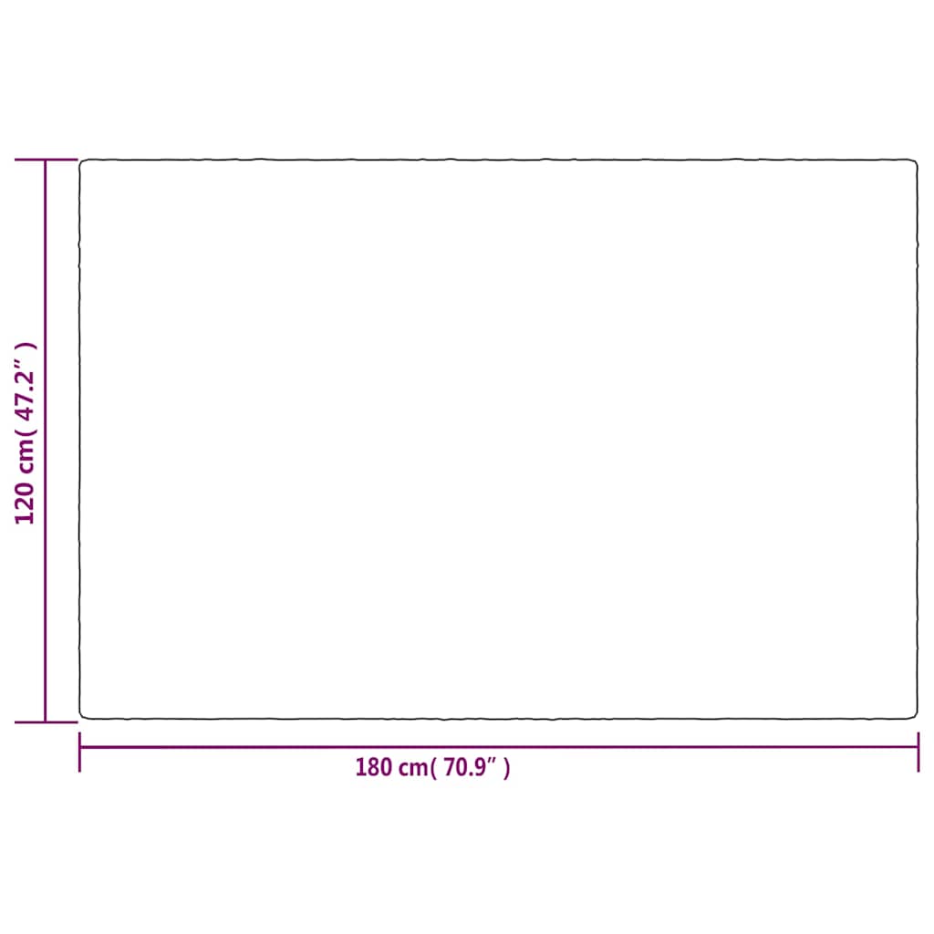 vidaXL Κουβέρτα Βαρύτητας με Κάλυμμα Γκρι 120x180 εκ. 5 κ. Υφασμάτινη