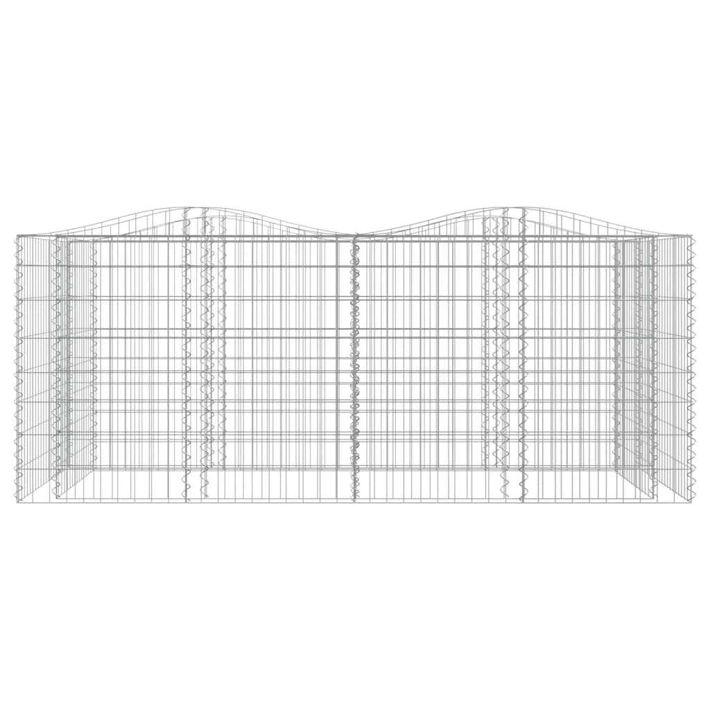 vidaXL Συρματοκιβώτιο Τοξωτό 200x100x100 εκ. από Γαλβανισμένο Σίδερο