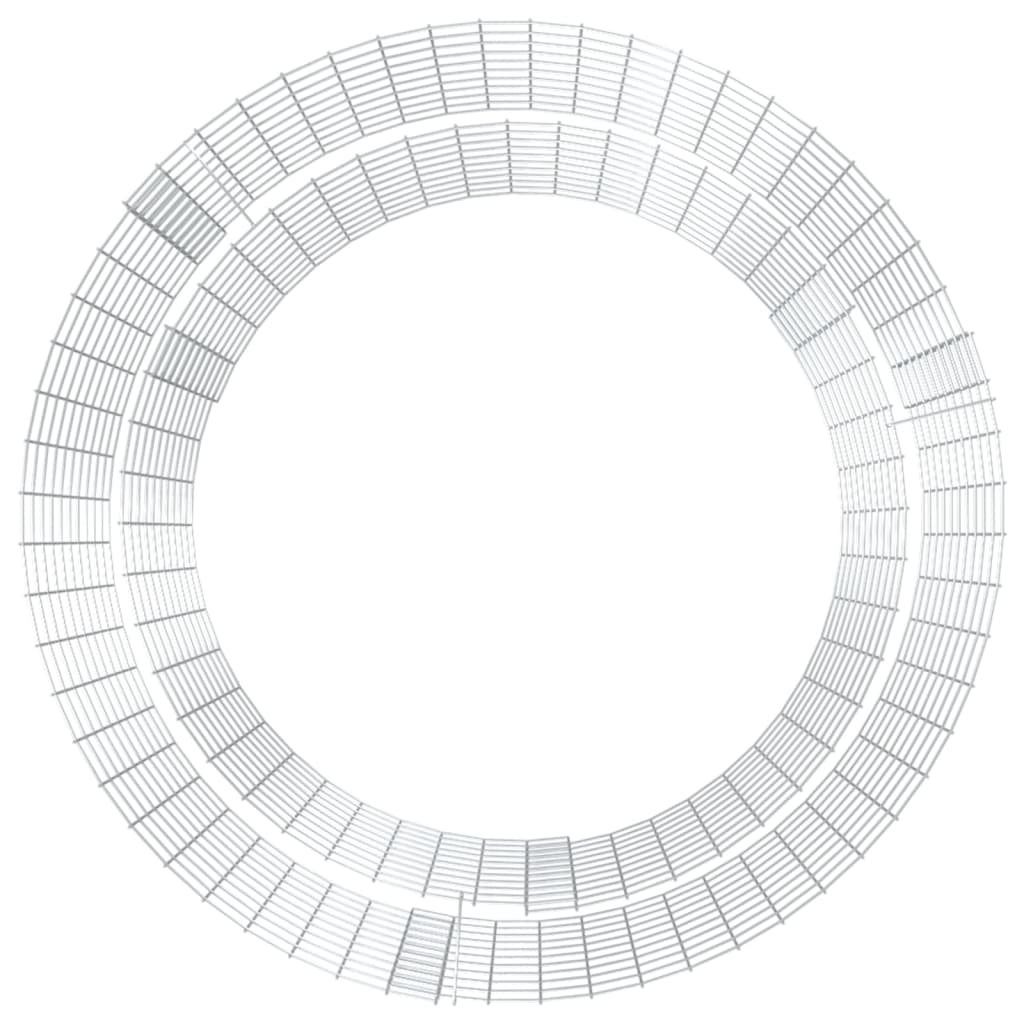 vidaXL Συρματοκιβώτιο Για Τζάκι Ø 100 εκ. από Γαλβανισμένο Σίδερο