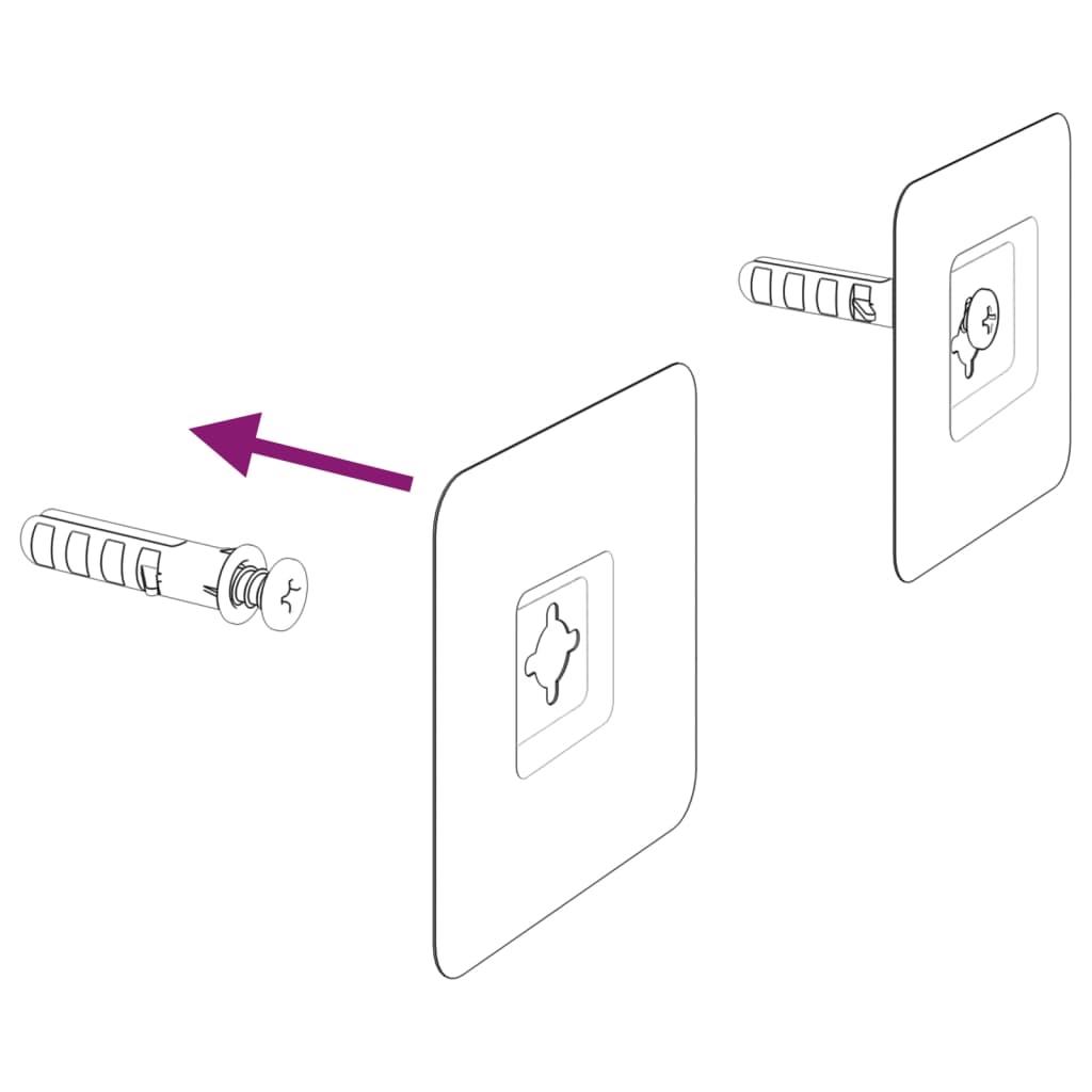 vidaXL Καθρέφτης Μπάνιου με LED 50 x 70 εκ.