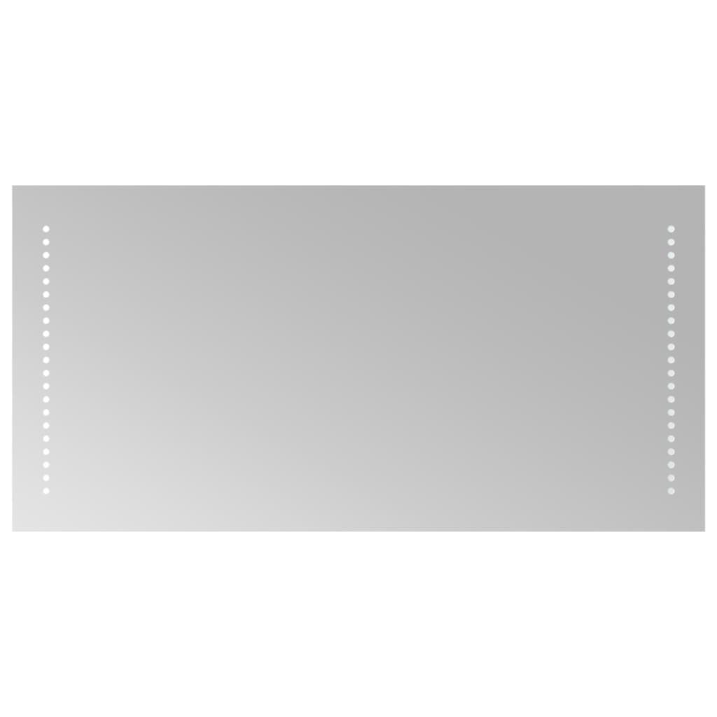 vidaXL Καθρέφτης Μπάνιου με LED 40x80 εκ.