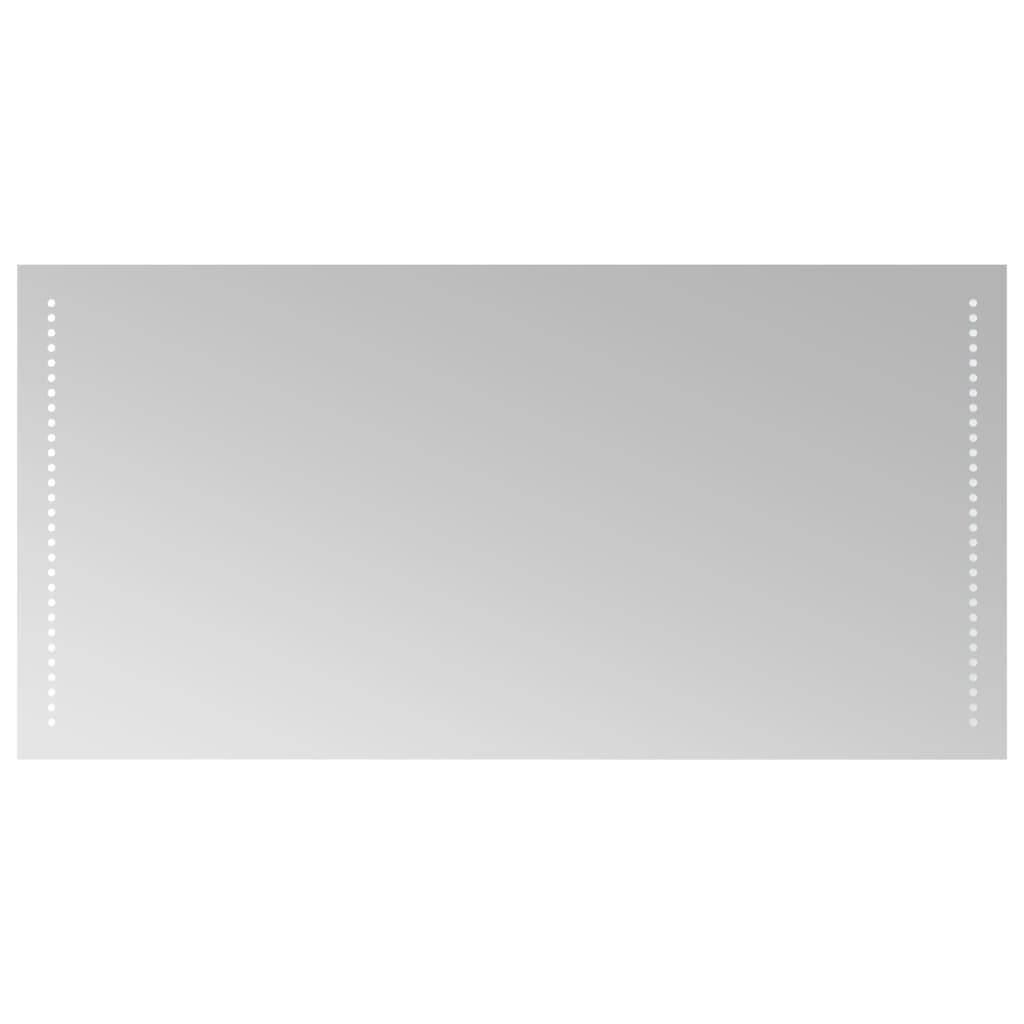 vidaXL Καθρέφτης Μπάνιου με LED 50x100 εκ.