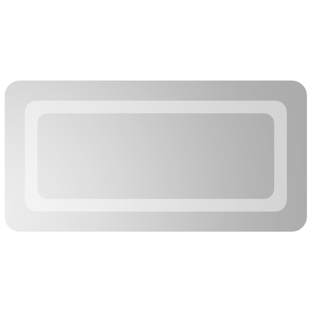 vidaXL Καθρέφτης Μπάνιου με LED 30x60 εκ.