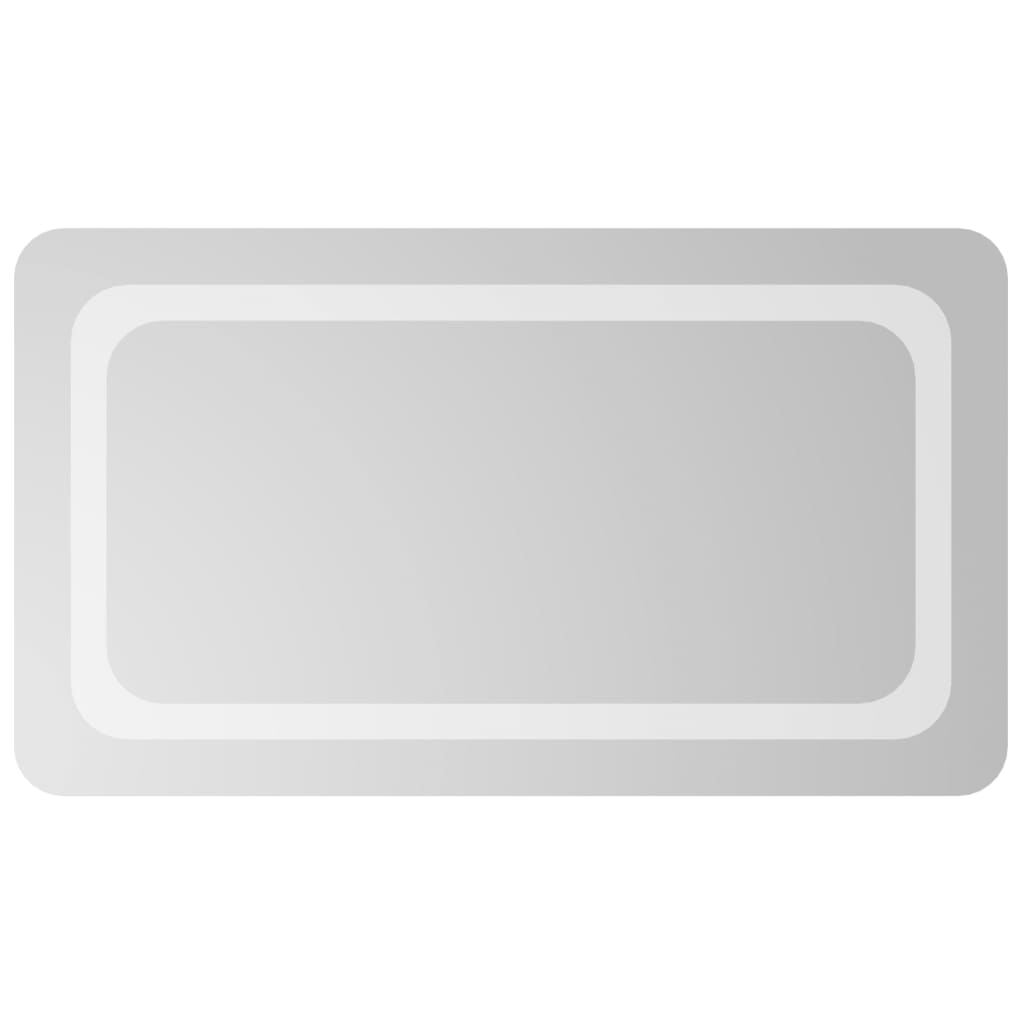 vidaXL Καθρέφτης Μπάνιου με LED 40x70 εκ.
