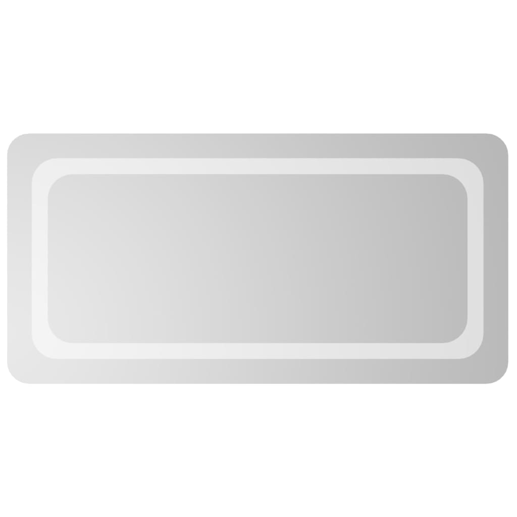 vidaXL Καθρέφτης Μπάνιου με LED 40x80 εκ.