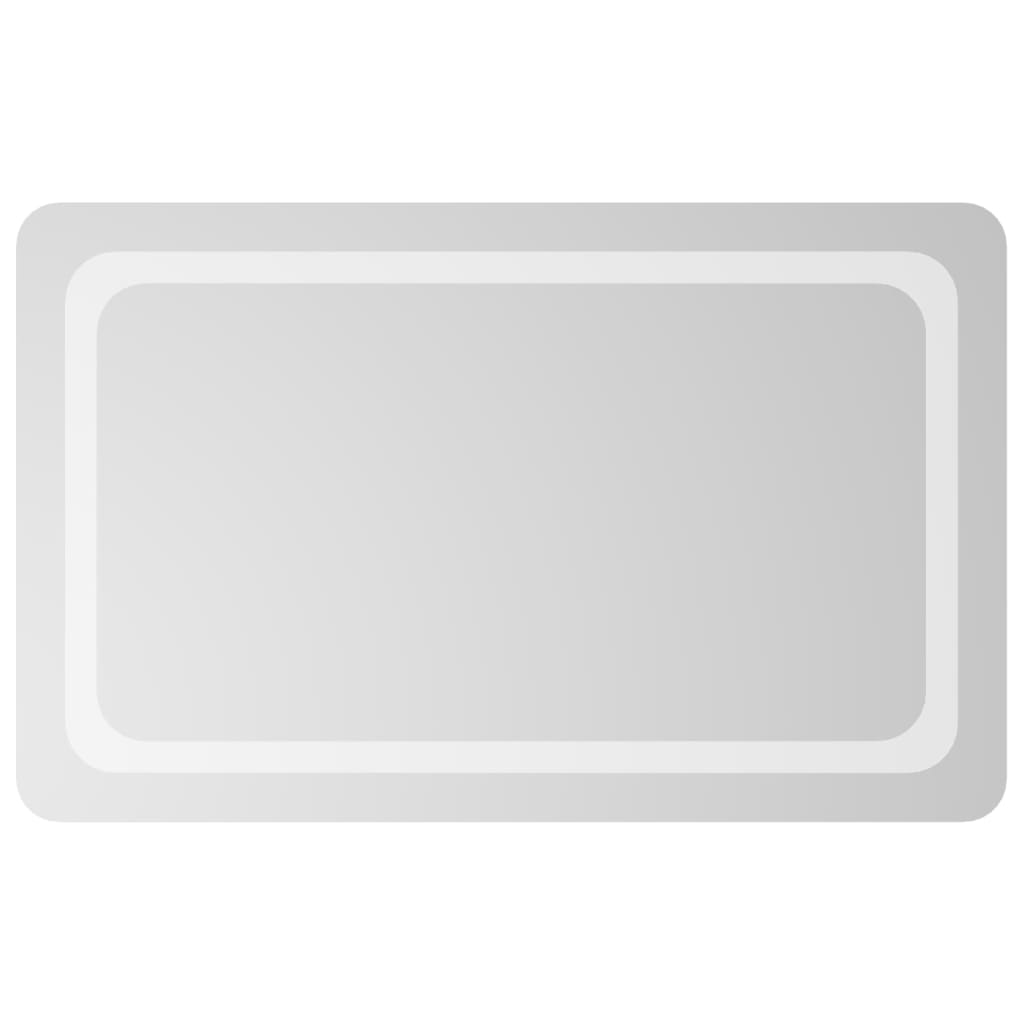 vidaXL Καθρέφτης Μπάνιου με LED 50x80 εκ.