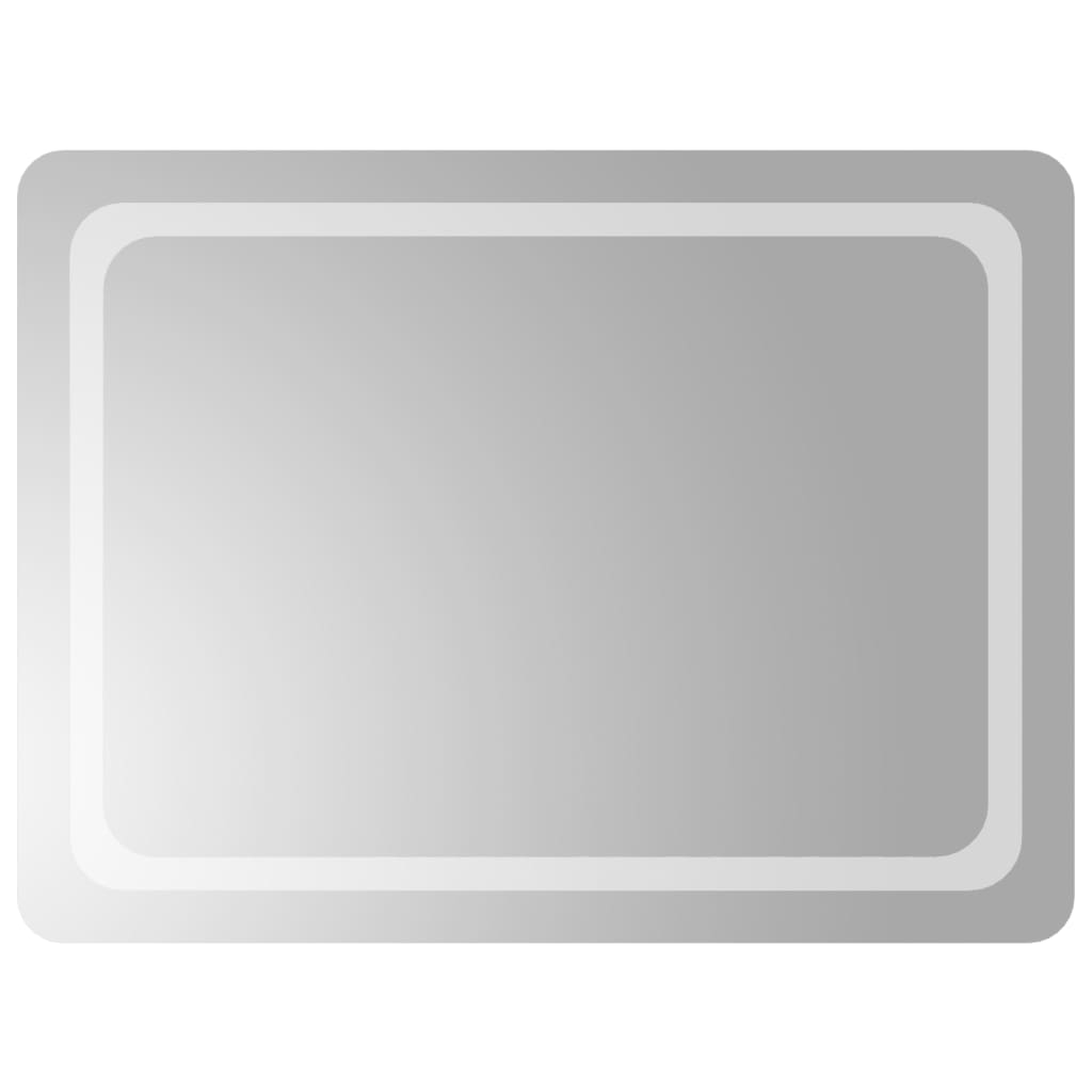 vidaXL Καθρέφτης Μπάνιου με LED 60x80 εκ.