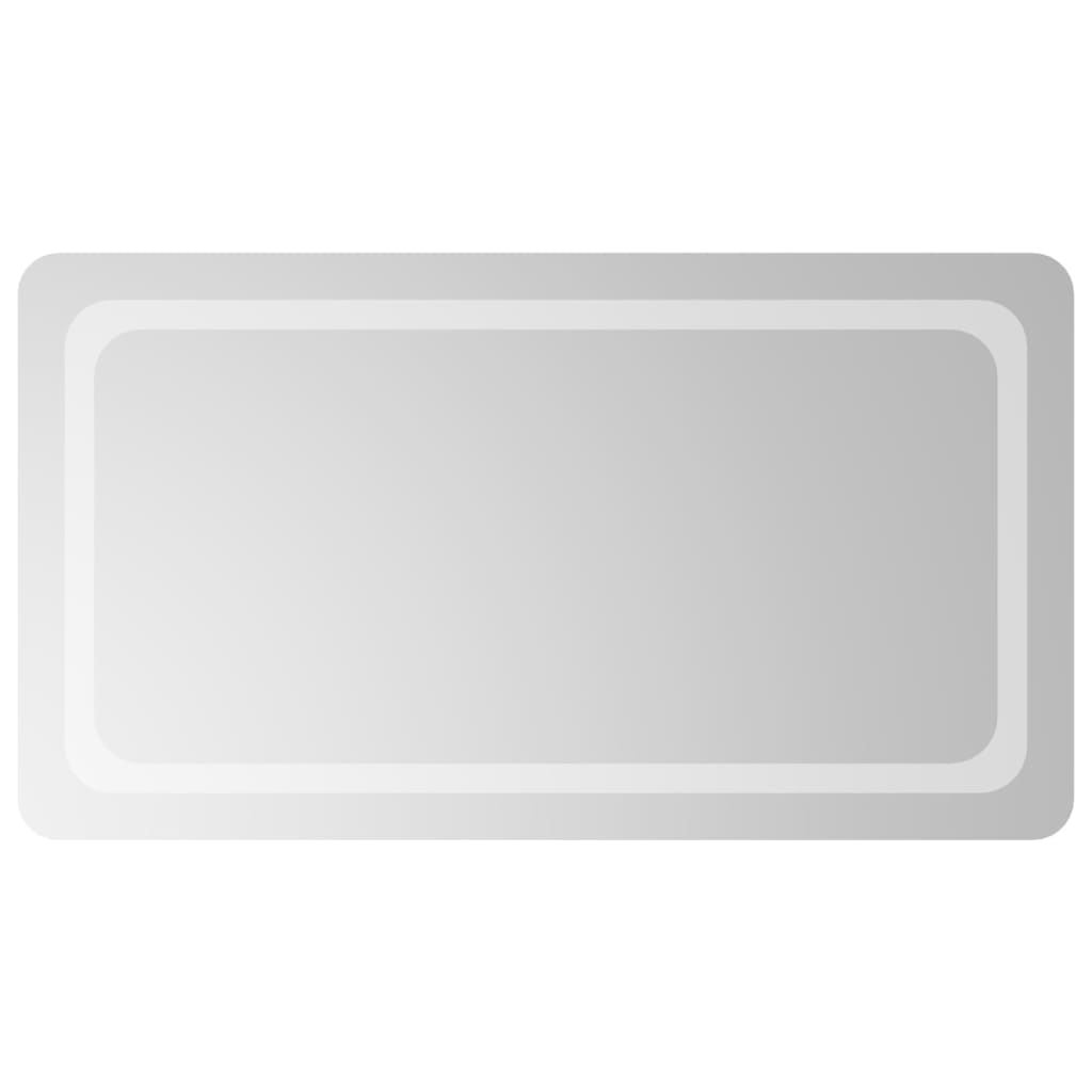vidaXL Καθρέφτης Μπάνιου με LED 50x90 εκ.