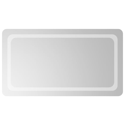 vidaXL Καθρέφτης Μπάνιου με LED 50x90 εκ.