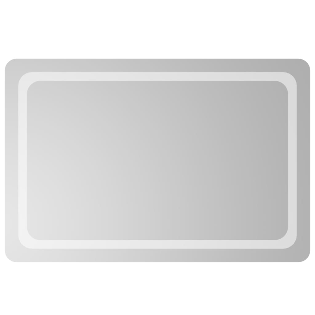 vidaXL Καθρέφτης Μπάνιου με LED 60x90 εκ.