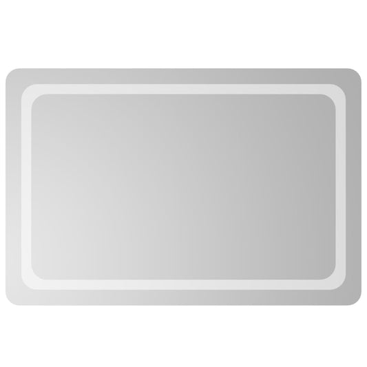 vidaXL Καθρέφτης Μπάνιου με LED 60x90 εκ.
