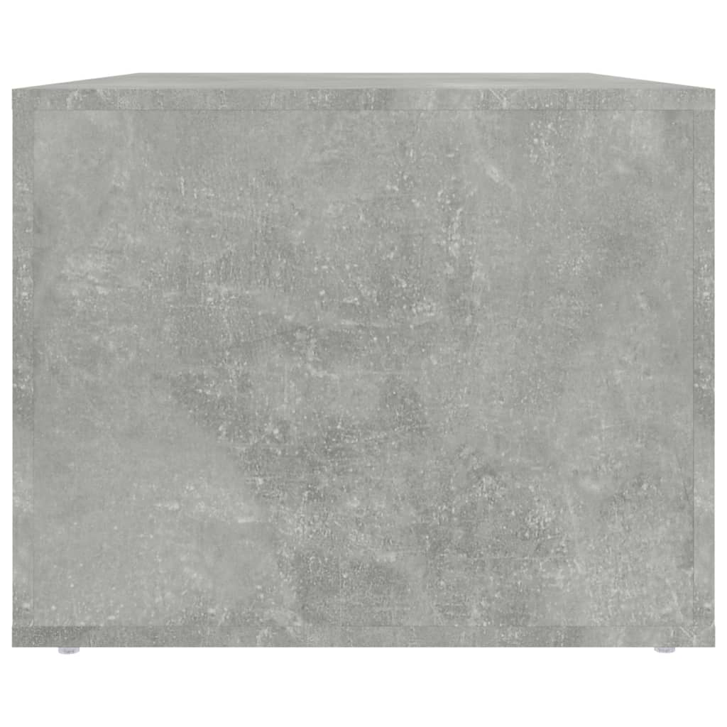 vidaXL Τραπεζάκι Σαλονιού Γκρι Σκυρ. 80x50x40 εκ. Επεξεργασμένο Ξύλο