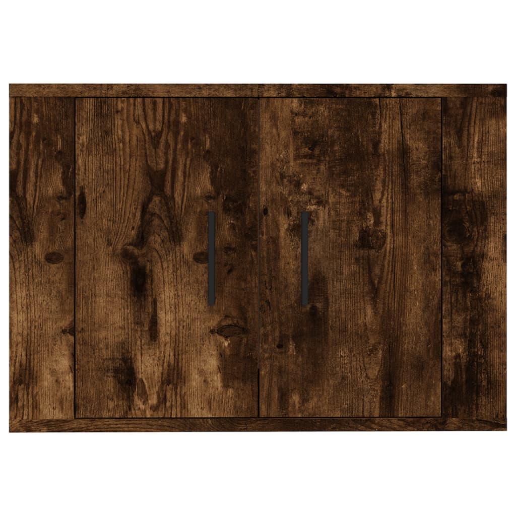 vidaXL Έπιπλο Τηλεόρασης Επιτοίχιο Καπνιστή Δρυς 57x34,5x40 εκ.