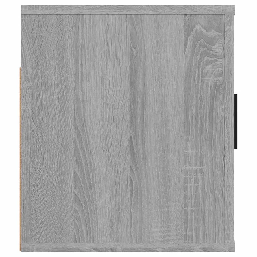 vidaXL Έπιπλα Τηλεόρασης Επιτοίχια Sonoma Δρυς 80x34,5x40 εκ