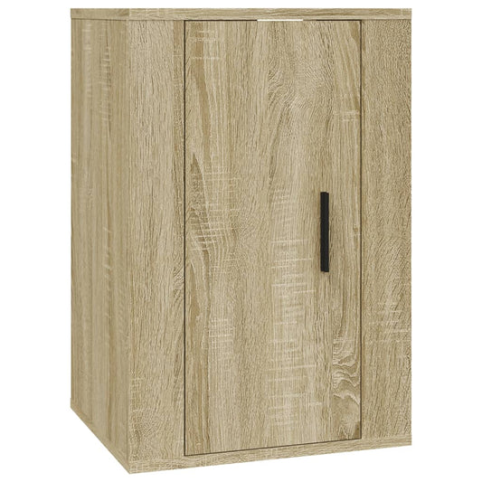 vidaXL Έπιπλο Τηλεόρασης Επιτοίχιο Sonoma Δρυς 40x34,5x60 εκ.