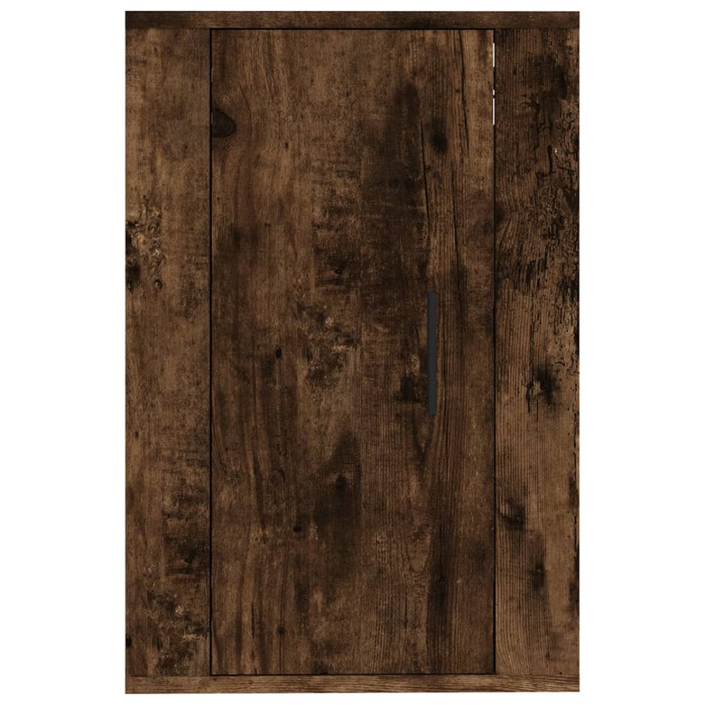 vidaXL Ντουλάπια Τηλεόρασης Επιτοίχια 2Τεμ. Καπνιστή Δρυς 40x34,5x60εκ