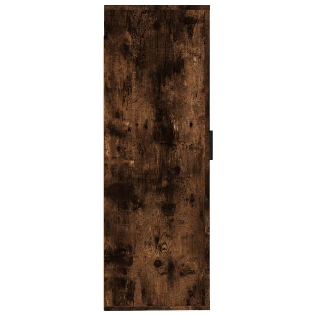 vidaXL Έπιπλο Τηλεόρασης Επιτοίχιο Καπνιστή Δρυς 40x34,5x100 εκ.