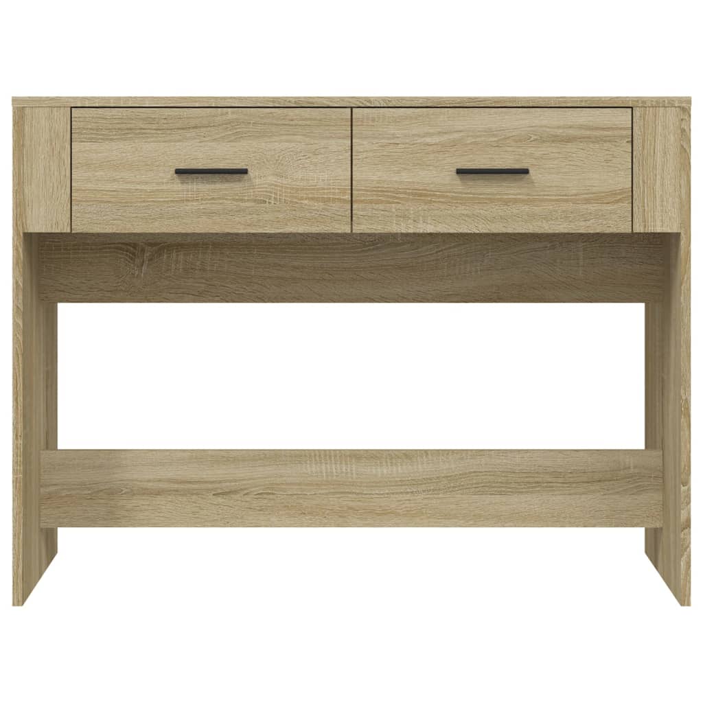 vidaXL Τραπέζι Κονσόλα Sonoma Δρυς 100x39x75 εκ. Επεξεργασμένο Ξύλο