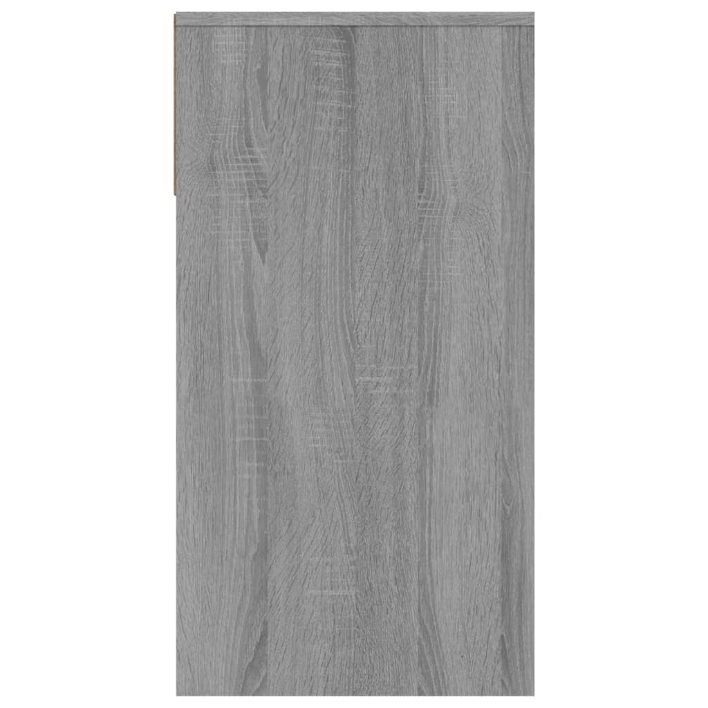 vidaXL Τραπέζι Κονσόλα Γκρι Sonoma 100x39x75 εκ. Επεξεργασμένο Ξύλο