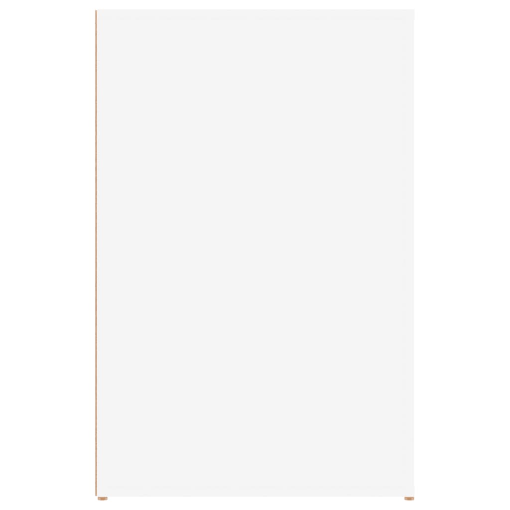 vidaXL Γραφείο Λευκό 100 x 49 x 75 εκ. από Επεξεργασμένο Ξύλο