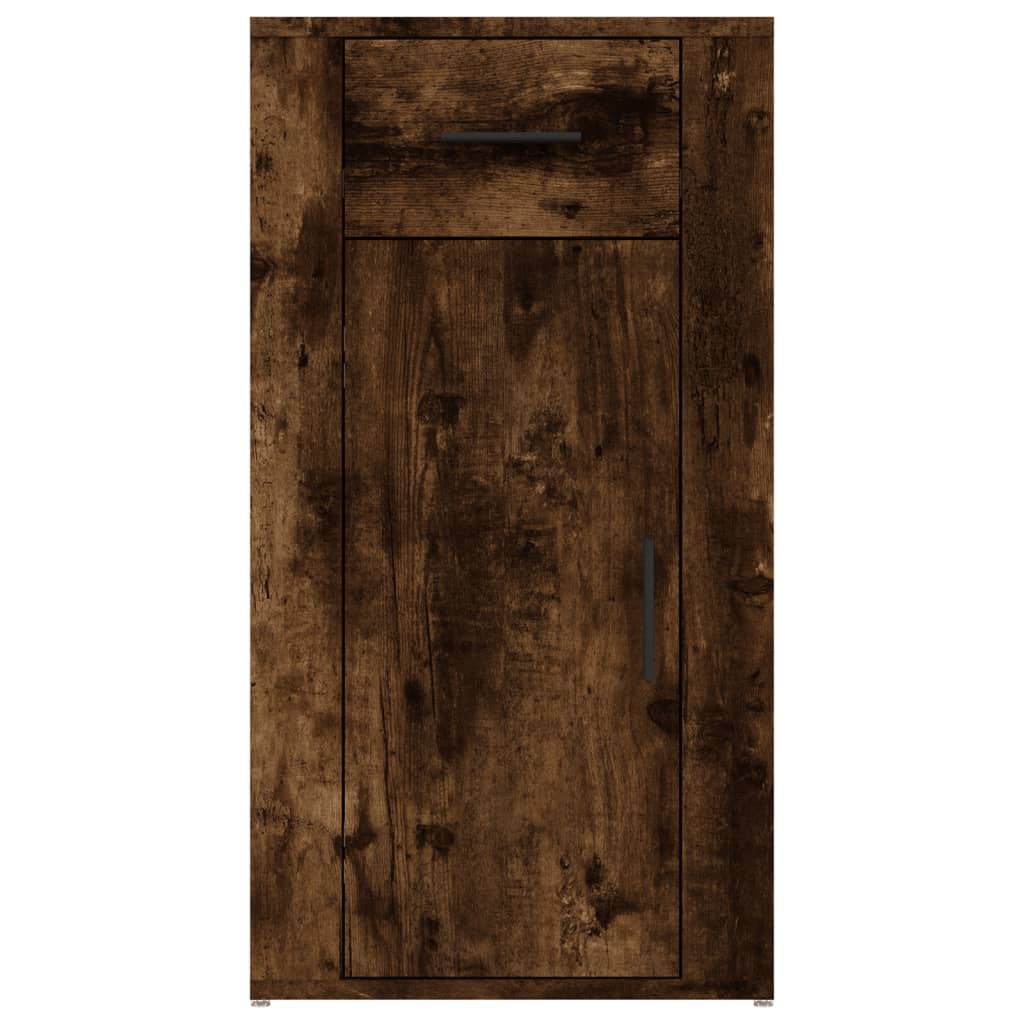 vidaXL Ντουλάπι Γραφείου Καπνιστή Δρυς 40x49x75 εκ. Επεξεργ. Ξύλο