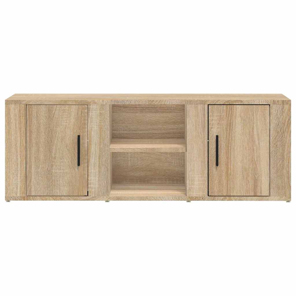vidaXL Έπιπλο Τηλεόρασης Sonoma Δρυς 100x31,5x35 εκ. Επεξ. Ξύλο