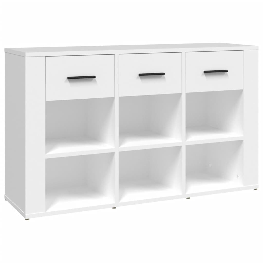 vidaXL Μπουφές Λευκό 100 x 30 x 59,5 εκ. από Επεξεργασμένο Ξύλο