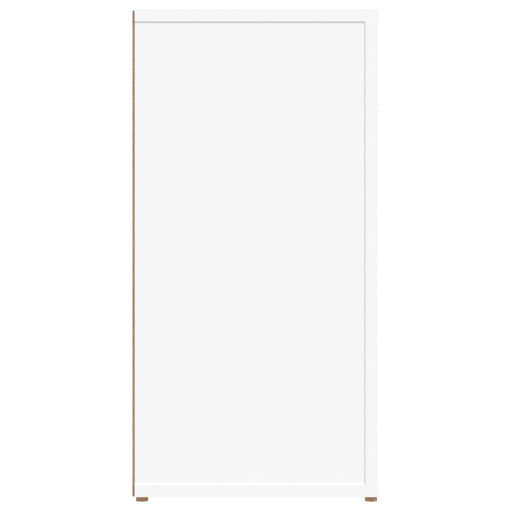 vidaXL Μπουφές Λευκό 100 x 30 x 59,5 εκ. από Επεξεργασμένο Ξύλο