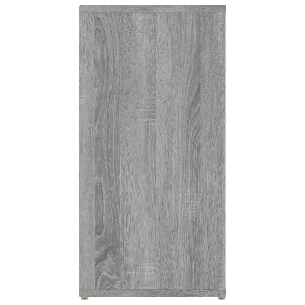 vidaXL Ντουλάπι Γκρι Sonoma 100x30x59,5 εκ. από Επεξεργασμένο Ξύλο