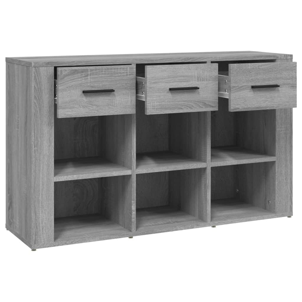 vidaXL Ντουλάπι Γκρι Sonoma 100x30x59,5 εκ. από Επεξεργασμένο Ξύλο