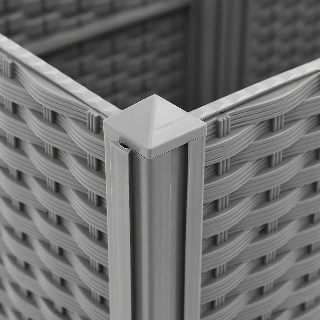 vidaXL Ζαρντινιέρα 40 x 40 x 38 εκ. από Πολυπροπυλένιο