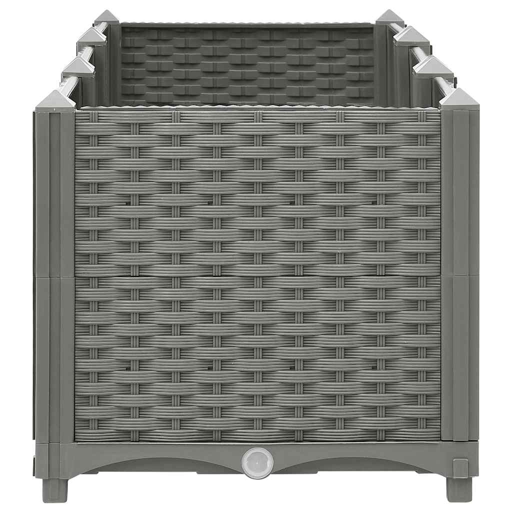 vidaXL Ζαρντινιέρα 120 x 40 x 38 εκ. από Πολυπροπυλένιο