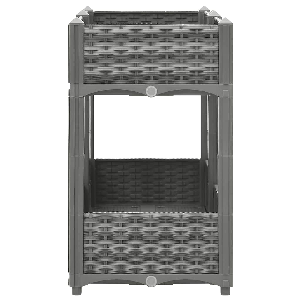 vidaXL Ζαρντινιέρα 80 x 40 x 71 εκ. από Πολυπροπυλένιο