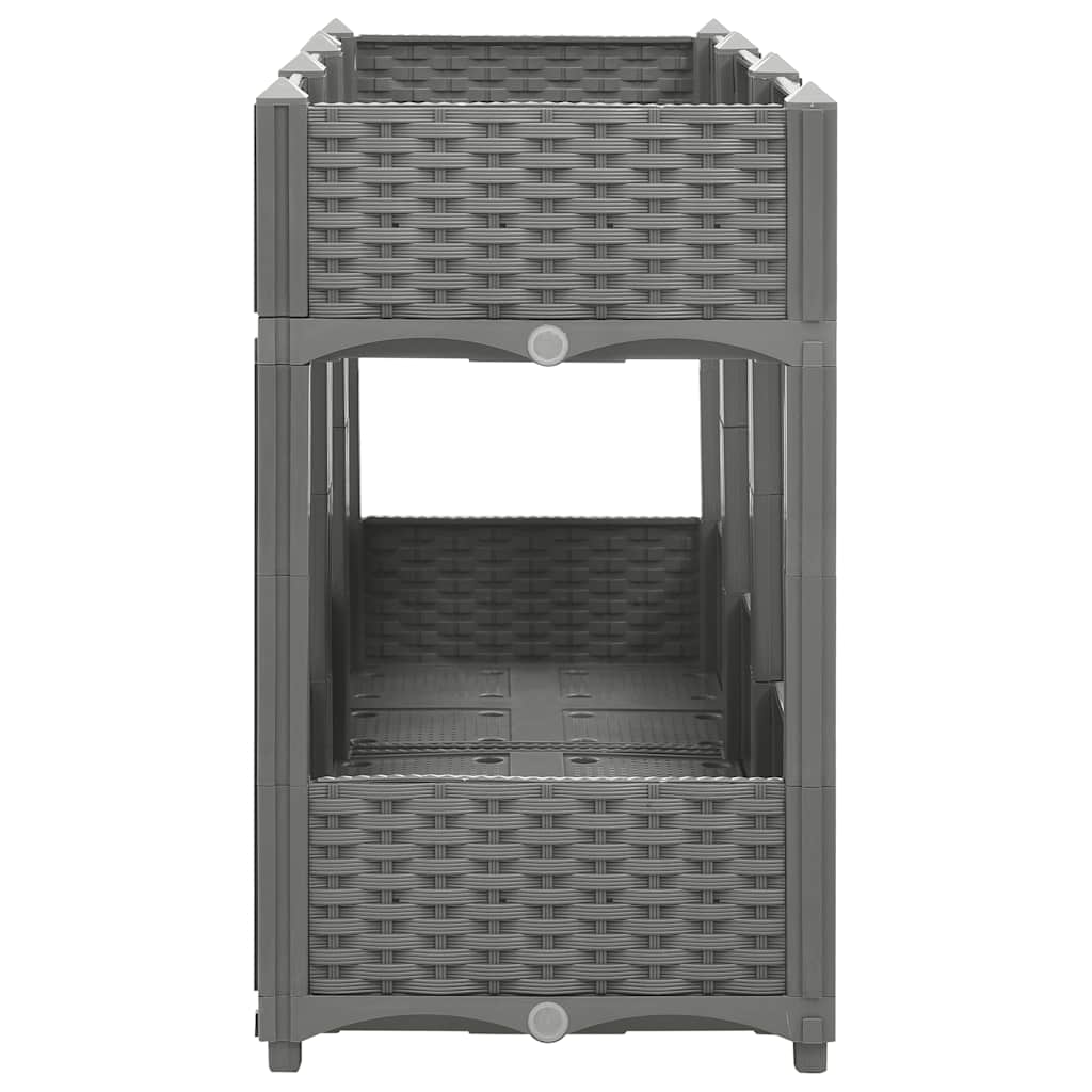 vidaXL Ζαρντινιέρα 120 x 40 x 71 εκ. από Πολυπροπυλένιο