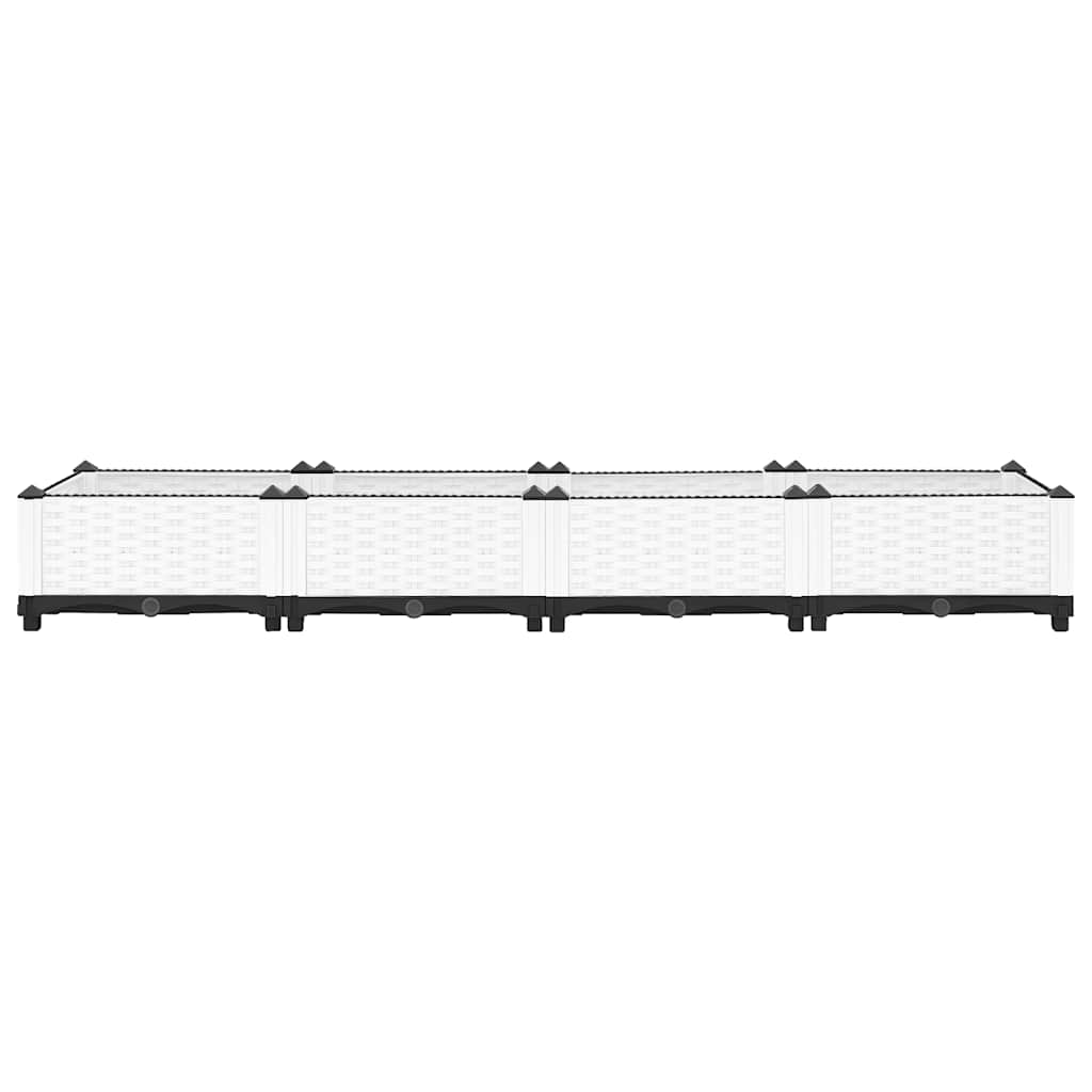 vidaXL Ζαρντινιέρα 160 x 40 x 23 εκ. από Πολυπροπυλένιο