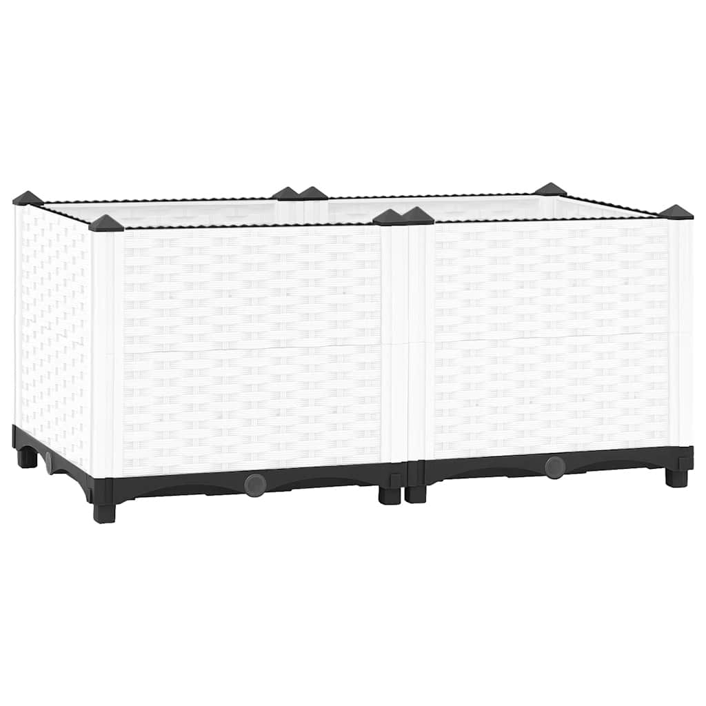 vidaXL Ζαρντινιέρα 80 x 40 x 38 εκ. από Πολυπροπυλένιο