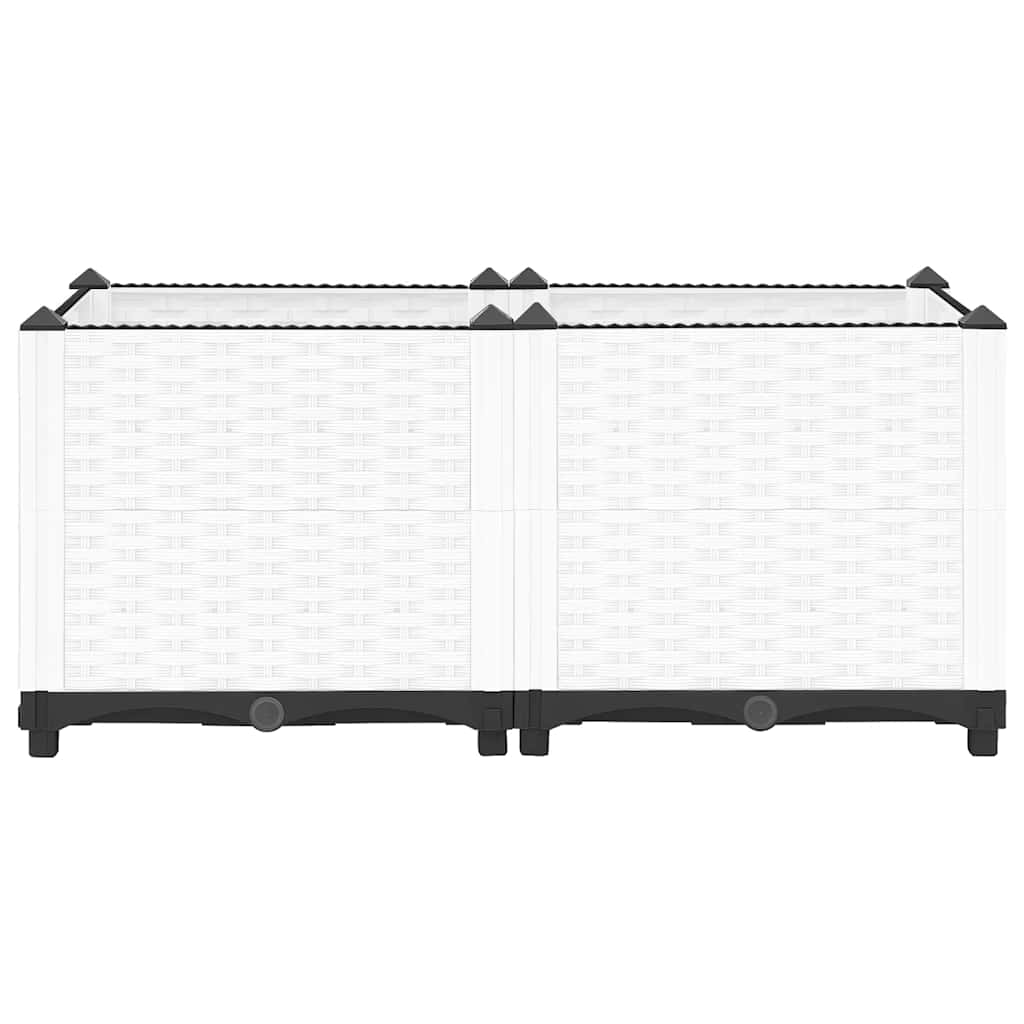 vidaXL Ζαρντινιέρα 80 x 40 x 38 εκ. από Πολυπροπυλένιο