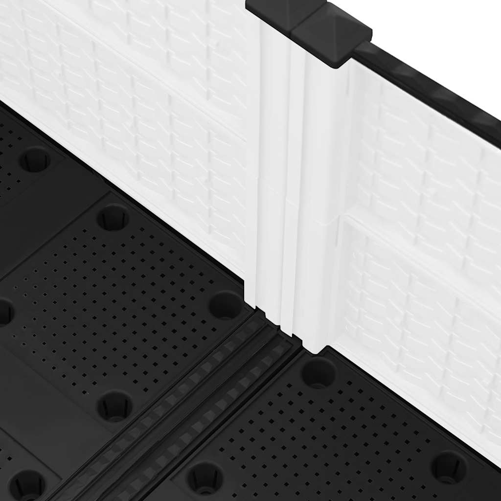 vidaXL Ζαρντινιέρα 160 x 40 x 38 εκ. από Πολυπροπυλένιο