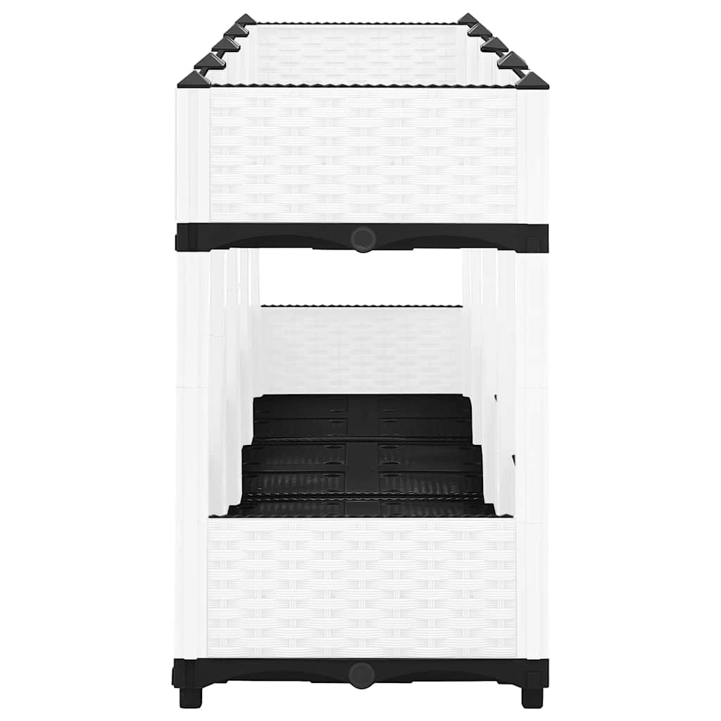 vidaXL Ζαρντινιέρα 160 x 40 x 71 εκ. από Πολυπροπυλένιο