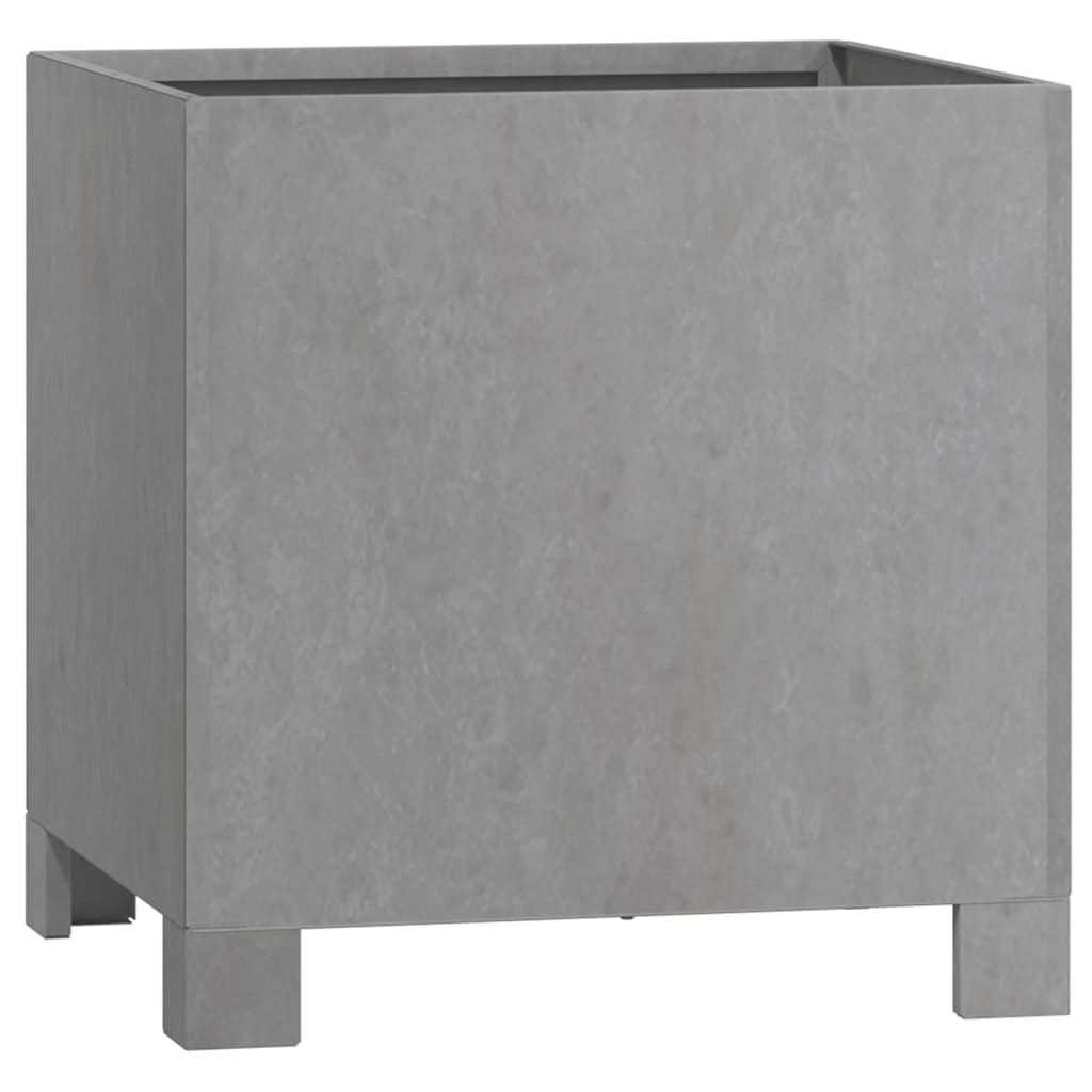 vidaXL Ζαρντινιέρα με Πόδια Σκουριασμ. 30x30x30 εκ. Ατσάλι από Κορτέν