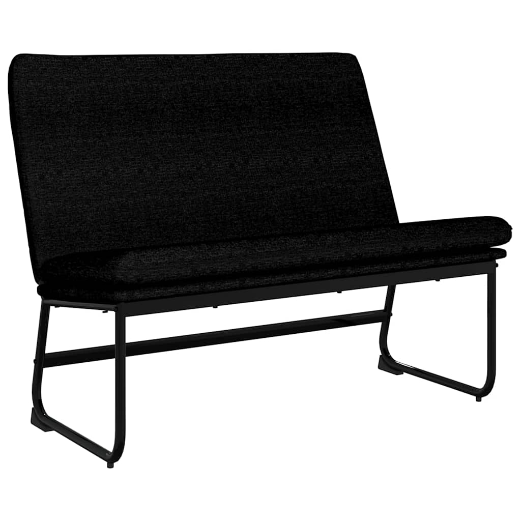 vidaXL Πάγκος Μαύρος 100x75x76 εκ. Υφασμάτινη