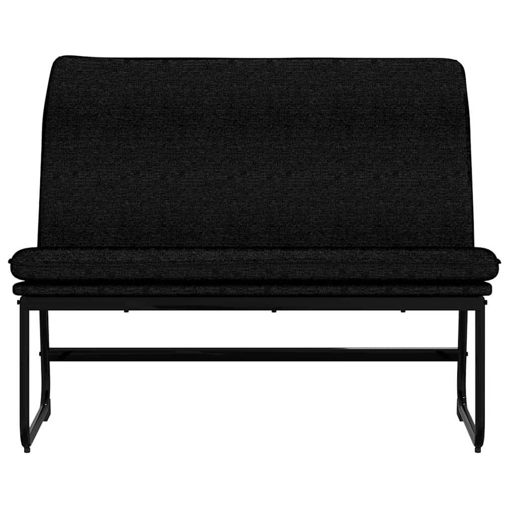 vidaXL Πάγκος Μαύρος 100x75x76 εκ. Υφασμάτινη