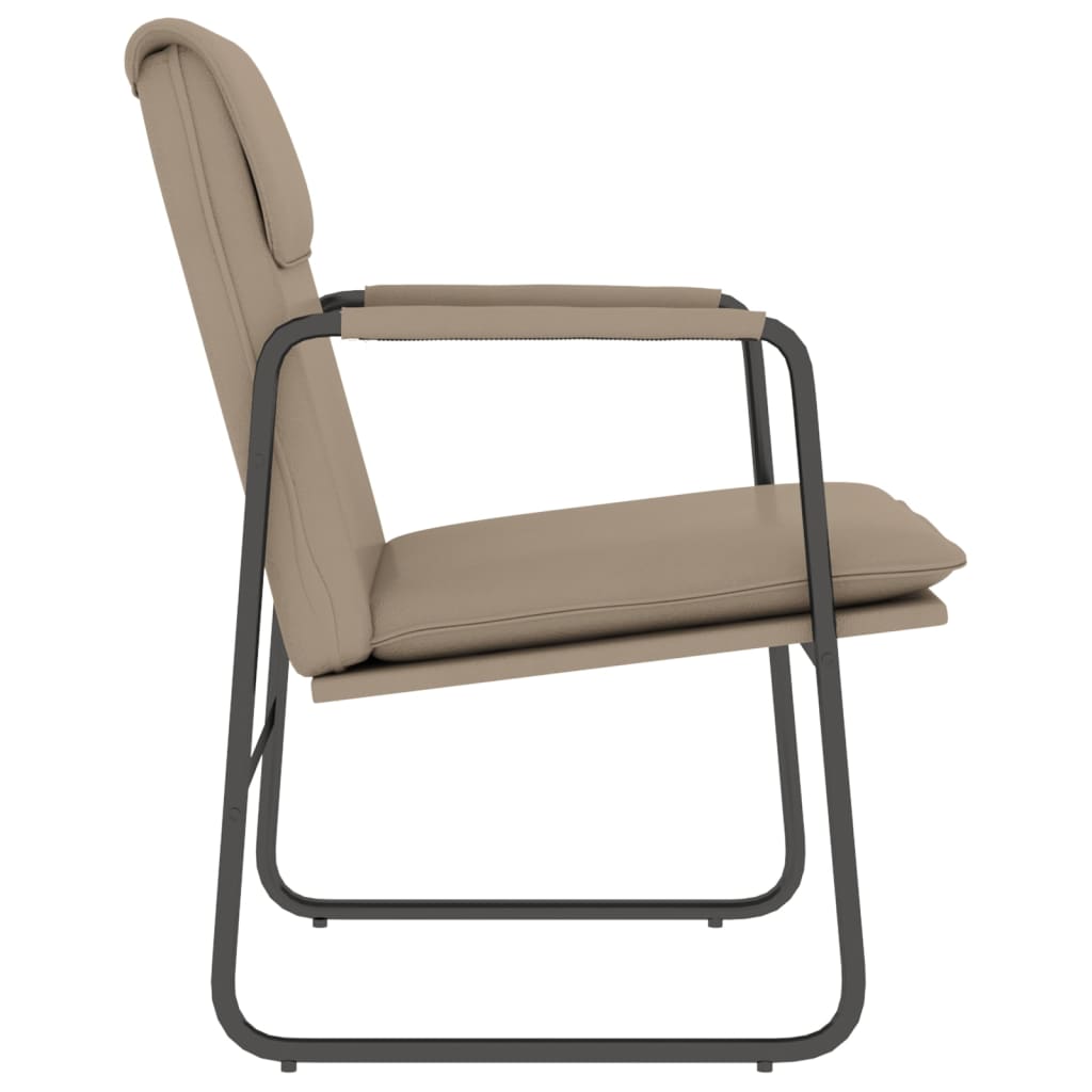 vidaXL Πολυθρόνα Καπουτσίνο 55 x 64 x 80 εκ. από Συνθετικό Δέρμα