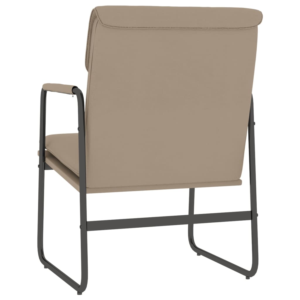 vidaXL Πολυθρόνα Καπουτσίνο 55 x 64 x 80 εκ. από Συνθετικό Δέρμα