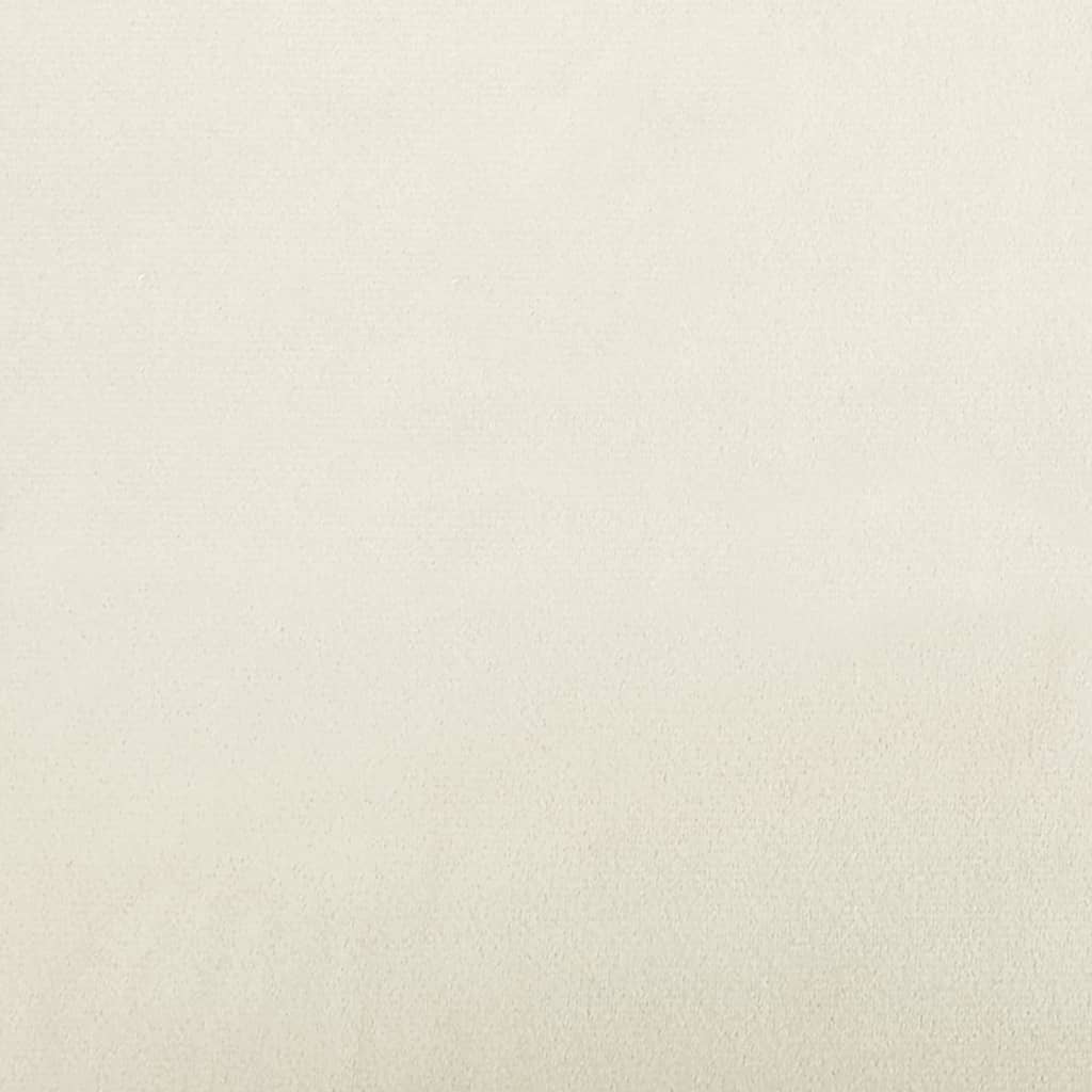 vidaXL Πολυθρόνα Κρεμ 62 x 79x 79 εκ. Βελούδινη