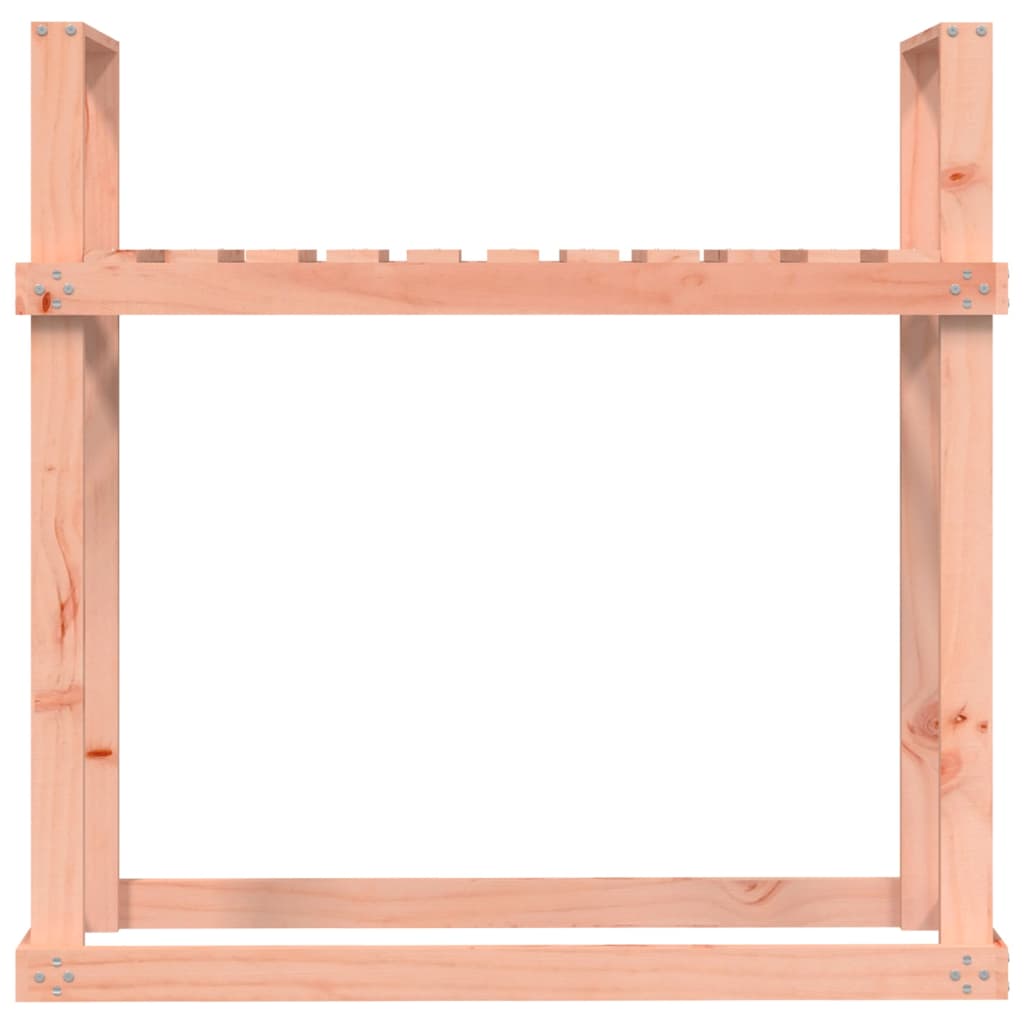 vidaXL Ραφιέρα Καυσόξυλων 110x35x108,5εκ. από Μασίφ Ξύλο Ψευδοτσούγκας